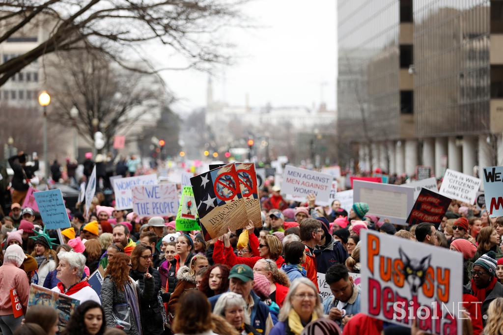 protesti donald trump ženske