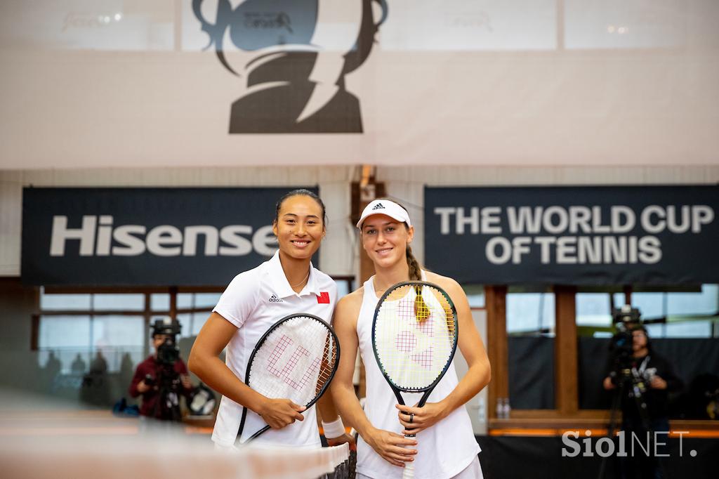 pokal Billie Jean King, Kaja Juvan, Qinwen Zheng