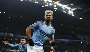 Manchester City "nekaj tednov" brez argentinskega ostrostrelca