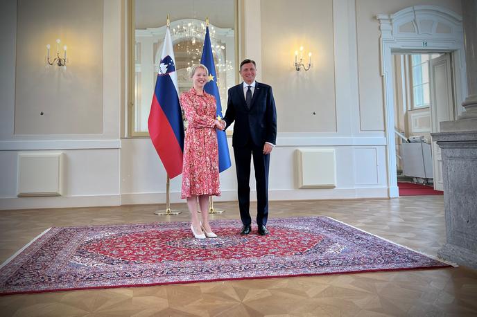 Urška Klakočar Zupančič, Borut Pahor | Klakočar Zupančičevo so poslanci na to funkcijo izvolili na petkovi ustanovni seji devetega sklica DZ.  | Foto Ana Kovač