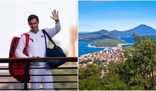 Roger Federer dopustuje na Lošinju