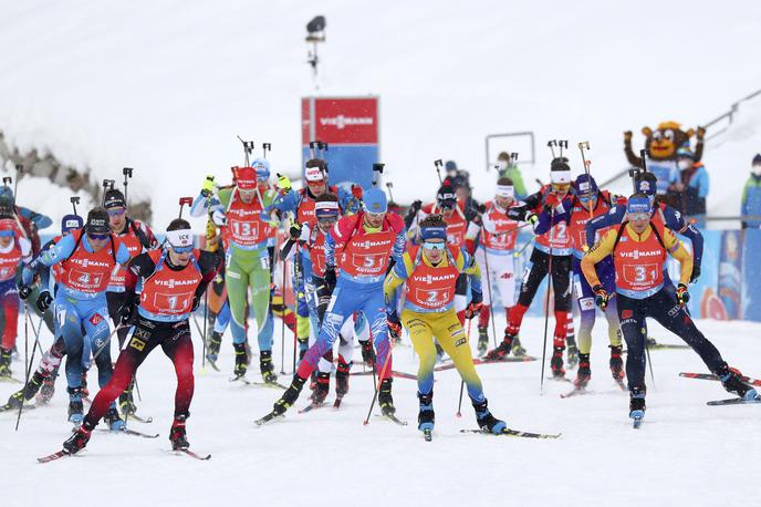 Anterselva, moška štafeta, štart | Foto Guliverimage