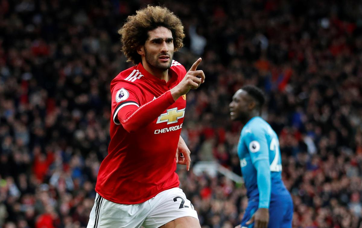 Manchester United Arsenal Fellaini | Foto Reuters