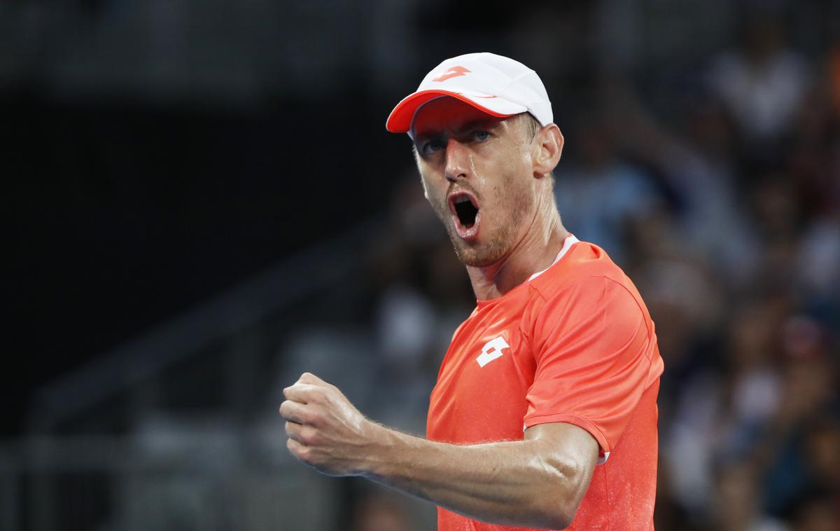 John Millman | John Millman je brez težav odpravil Damirja Džumhurja. | Foto Reuters