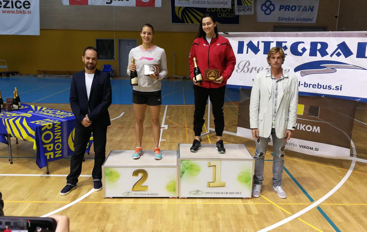 Petra Polanc Miha Ivančič badminton | Foto bzs