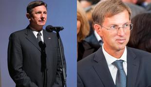 Se bosta Miro Cerar in Borut Pahor zares polila z ledeno vodo? (video)