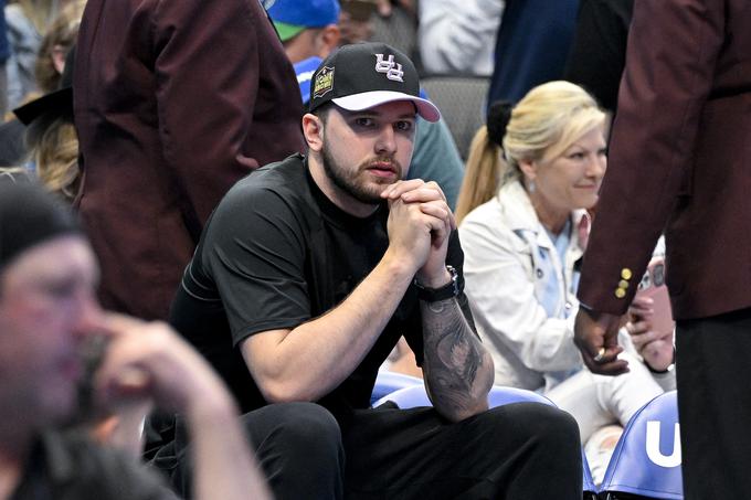 Luka Dončić je že končal letošnjo sezono v ligi NBA. | Foto: Reuters