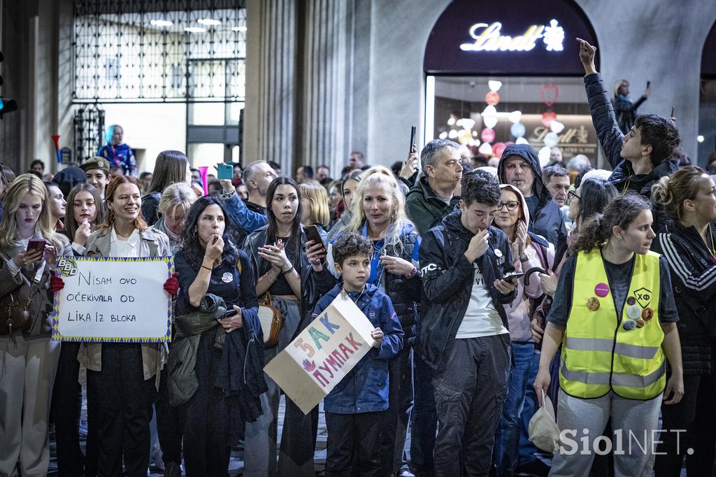 Protesti Beograd 14.03.2025