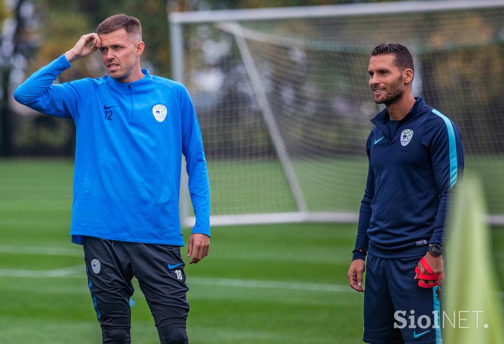 Slovenska nogometna reprezentanca Trening