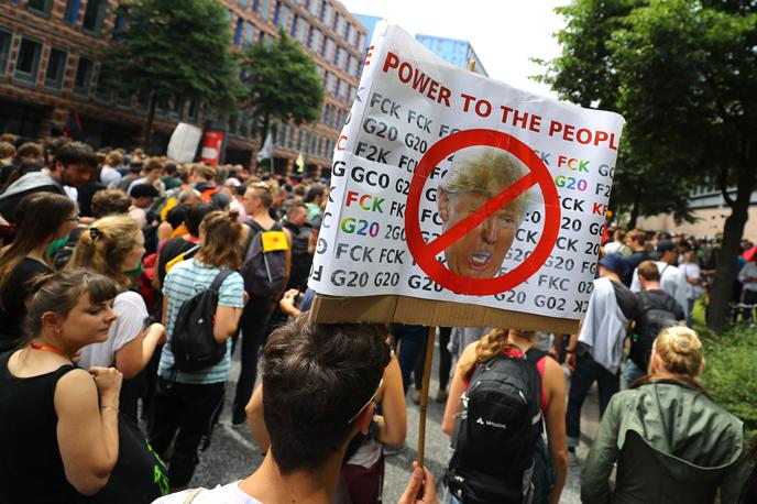 Hamburg protest G20 | Foto Reuters