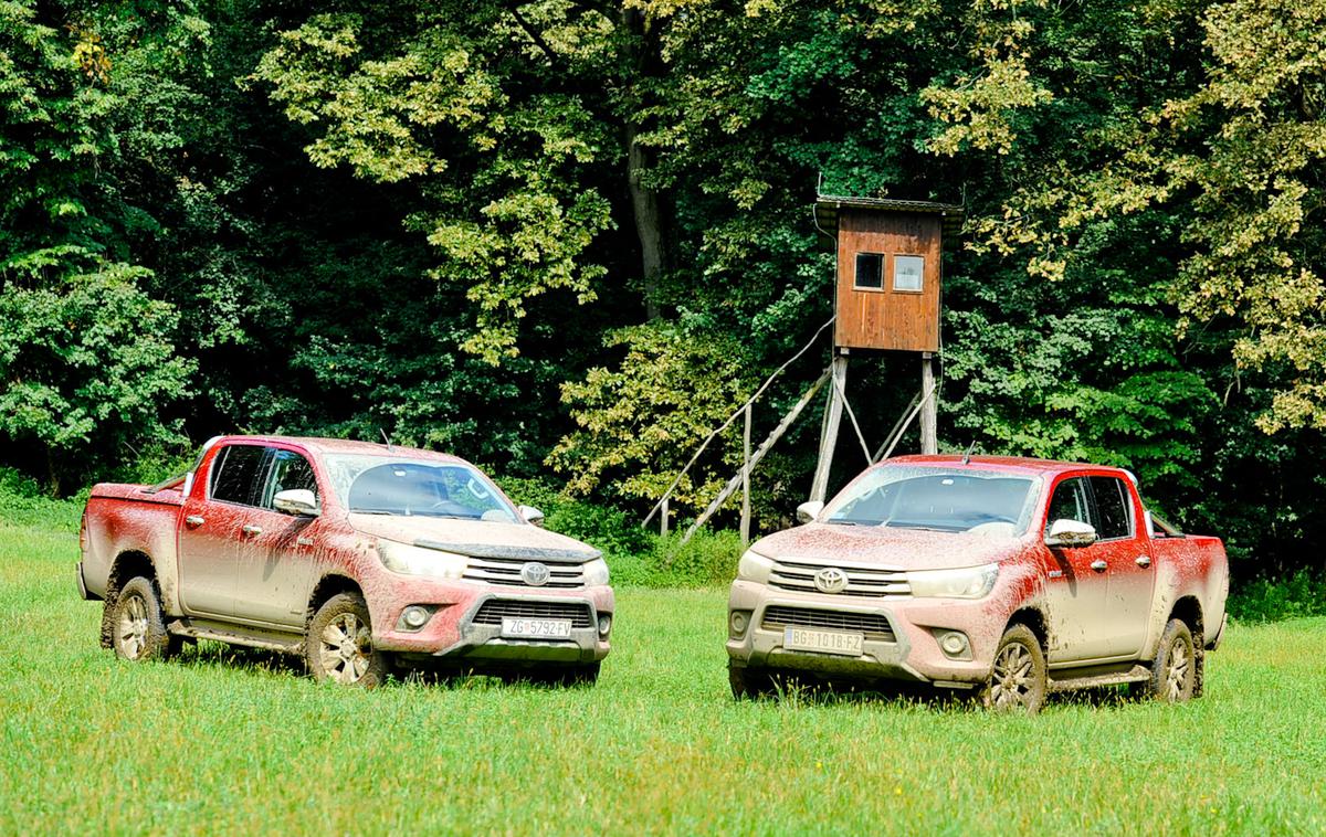 Toyota hilux - terenski preizkus Srbija, Fruška gora | Foto Jure Gregorčič