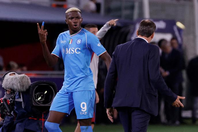 Victor Osimhen | Victor Osimhen je v Napoliju tarča posmeha. | Foto Reuters