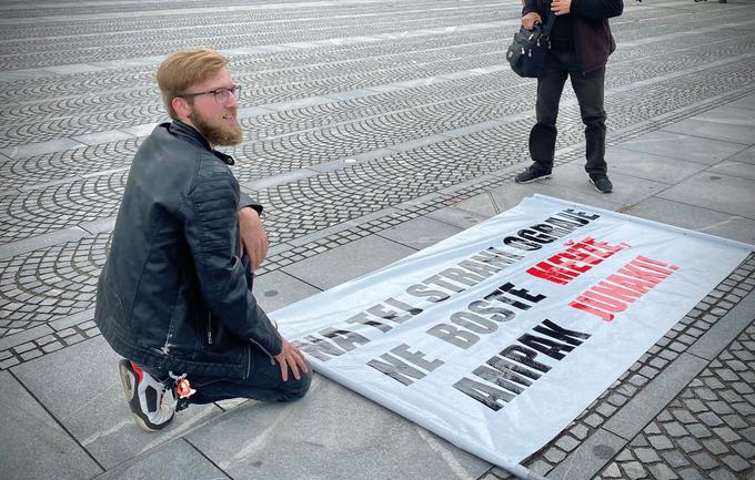 Protest v Ljubljani | Foto: Ana Kovač