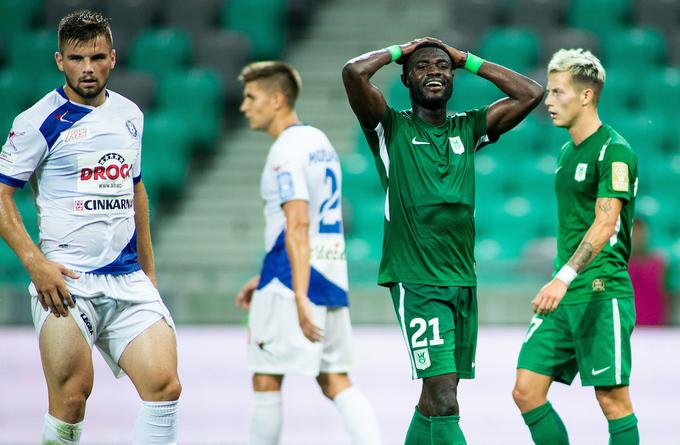 V nedeljo bo v Stožicah gostovalo razigrano Celje, ki je v soboto praznovalo 100-letnico obstoja kluba. | Foto: Vid Ponikvar