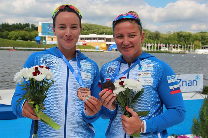 Špela Ponmarenko Janić Anja Osterman | Anja Osterman in Špela Ponomareko Janić sta osvojili bron.  | Foto Nina Jelenc