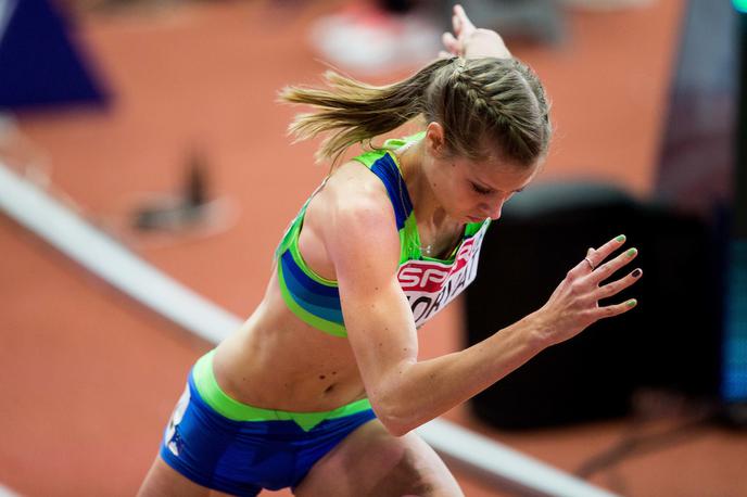 Anita Horvat | Anita Horvat je v Savoni v teku na 800 m z osebnim rekordom 2:01,60 zasedla drugo mesto.  | Foto Vid Ponikvar