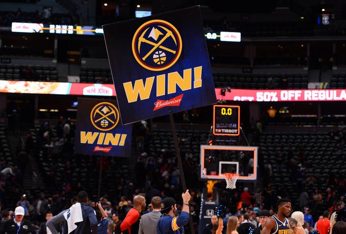 Košarkarji Denver Nuggets so se znesli nad Atlanto. | Foto: Reuters