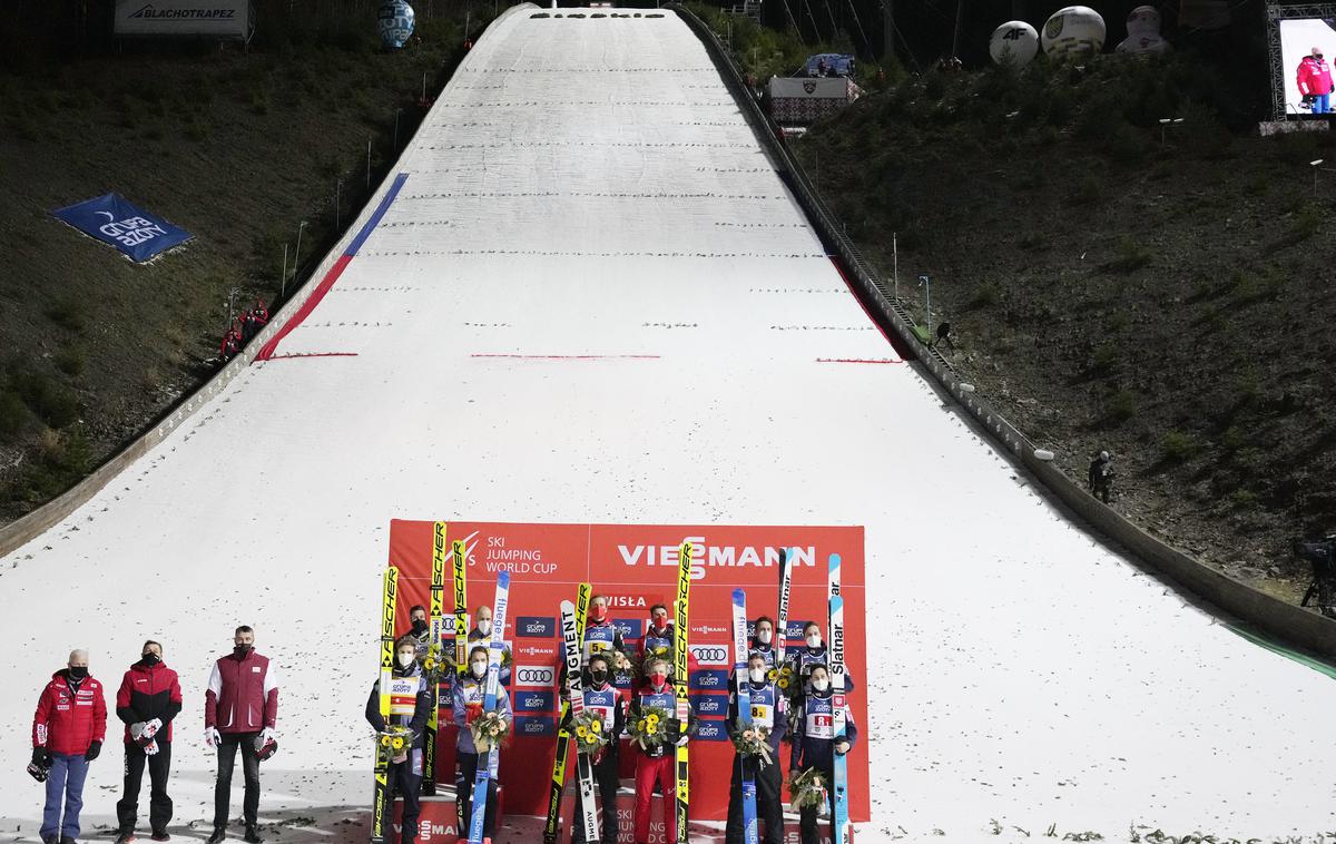 Wisla | Slovenci so ekipno tekmo v Wisli pred dobrim tednom končali na tretjem mestu. Se bodo kmalu vrnili na to prizorišče? | Foto Guliverimage