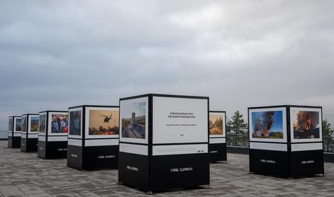 Največji požar v zgodovini Slovenije v objektivih fotoaparatov