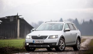 Škoda octavia scout 2.0 TDI 4x4 – pa kaj, če zmanjka asfalta