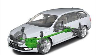 Štirikolesno gnana škoda octavia combi z dvema motorjema