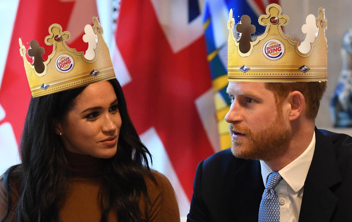 Meghan Harry Burger King | Foto Instagram/Getty Images