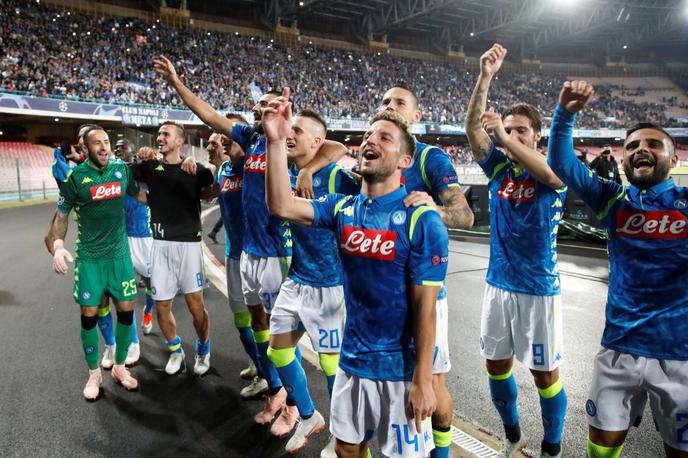 Napoli | Prvo medsebojno srečanje med Napolijem in Liverpoolom na štadionu San Paolo je odločil Lorenzo Insigne v 90. minuti. | Foto Reuters