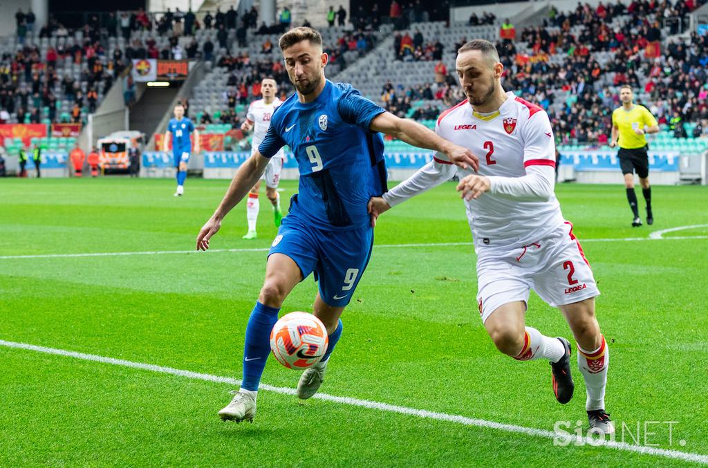 Prijateljska nogometna tekma: Slovenija - Črna gora, slovenska nogometna reprezentanca