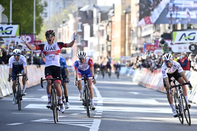 Tadej Pogačar Liege Bastogne Liege 2021 | Tadej Pogačar bo na nedeljski dirki Liege–Bastogne–Liege branil lansko zmago.  | Foto Guliverimage