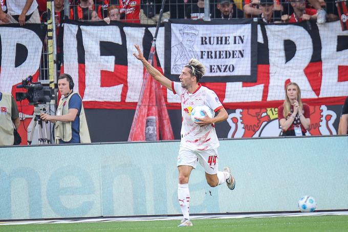 Kevin Kampl je v sedmi minuti podaljška prvega polčasa zadel za 1:2. | Foto: Guliverimage