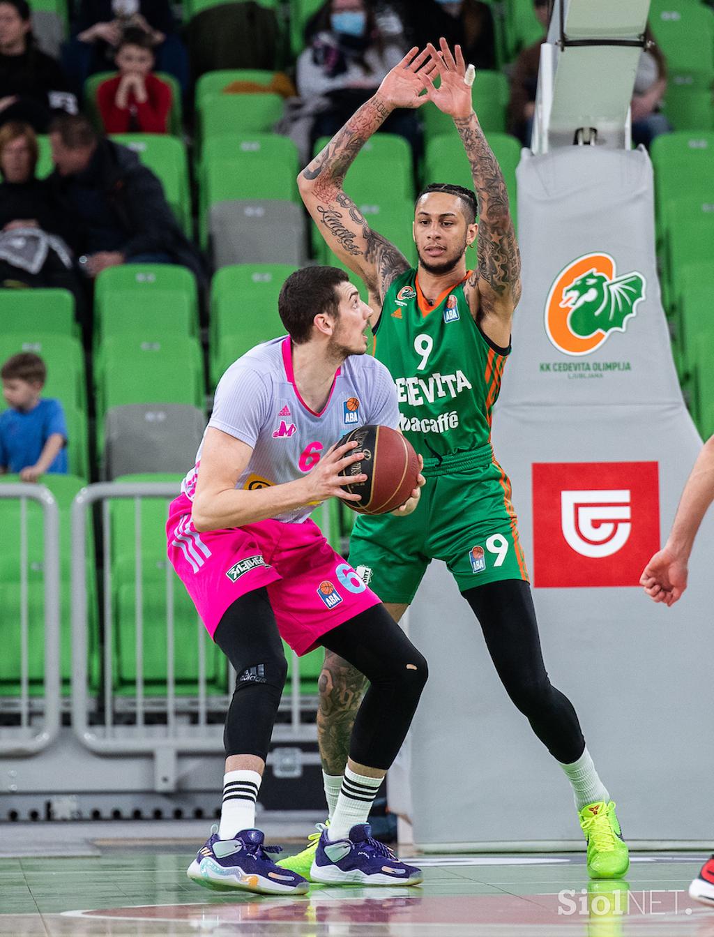 Liga Aba: Cedevita Olimpija - Mega