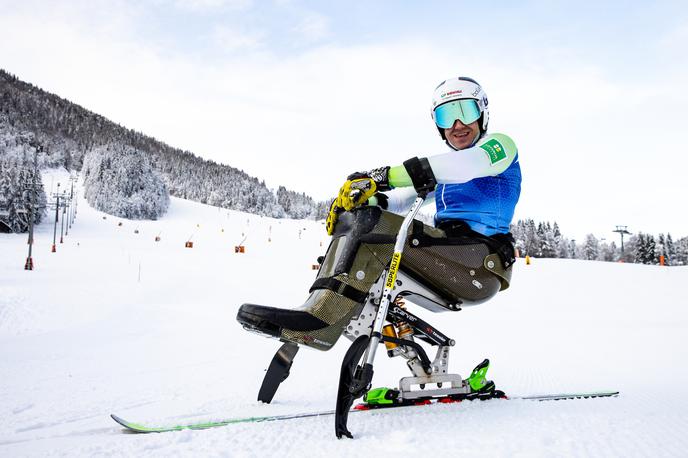 Jernej Slivnik | Jernej Slivnik je preizkušnjo v kategoriji sedečih smučarjev končal tik pod stopničkami. | Foto Sportida