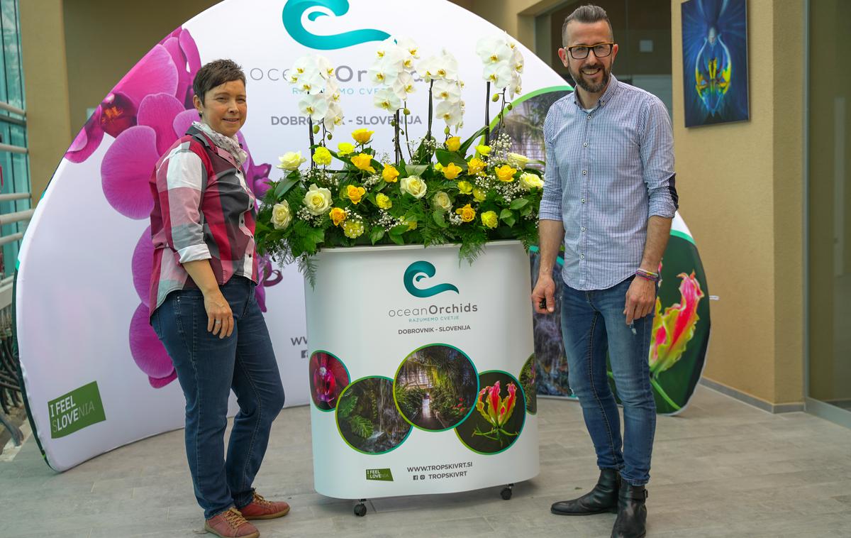 Sabina Šegula in Peter Ribič | Slovenska strokovnjaka za floristiko in hortikulturo Sabina Šegula in Peter Ribič. | Foto STA