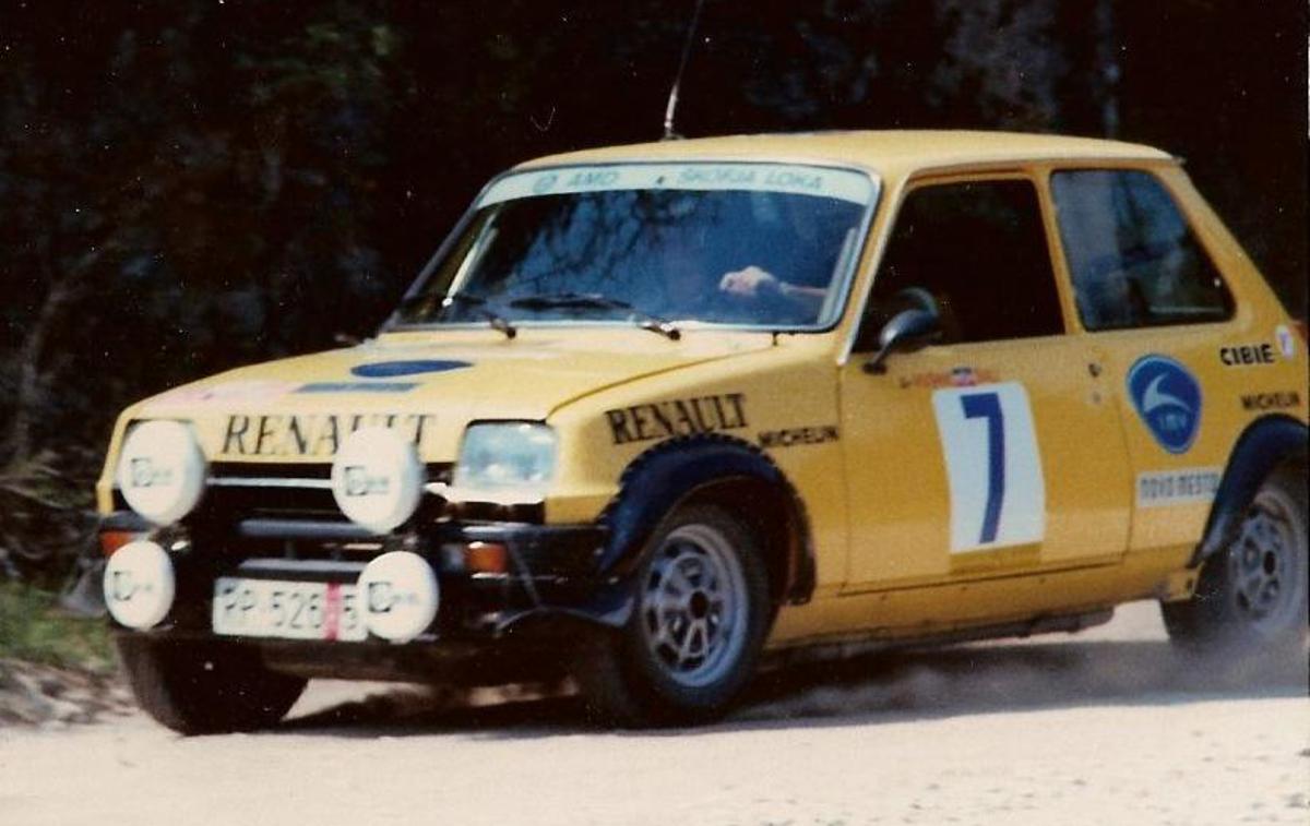 Aleš Pušnik | Aleš Pušnik z renaultom 5 alpine je bil med favoriti relija Loka, ki je leta 1977 državno prvenstvo v reliju takratne Jugoslavije prvič pripeljal v Slovenijo. | Foto Boris Hodnik