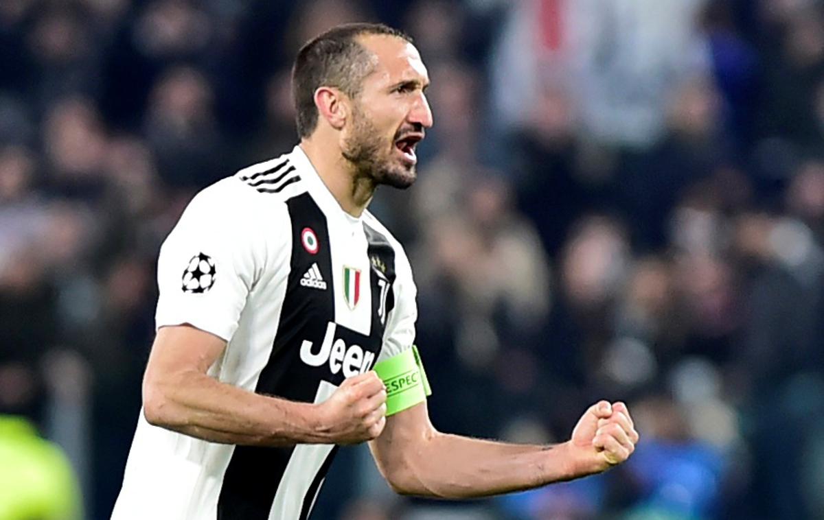 Giorgio Chiellini | Giorgio Chiellini se bo v ponedeljek poslovil od navijačev Juventusa.   | Foto Reuters