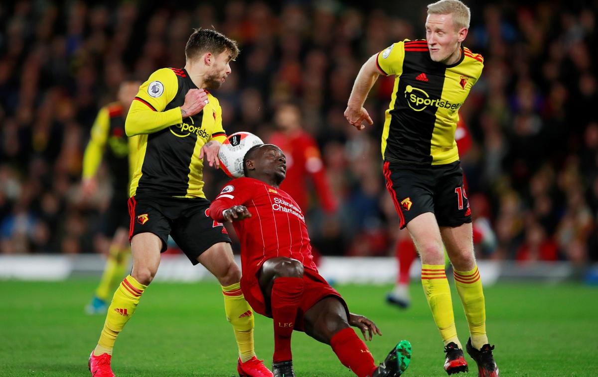 Watford - Liverpool | Liverpool je doživel prvi poraz v letošnjem angleškem prvenstvu.  | Foto Reuters