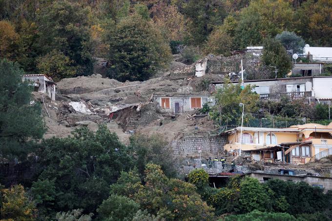 Ischia, zemeljski plaz | Foto: Reuters