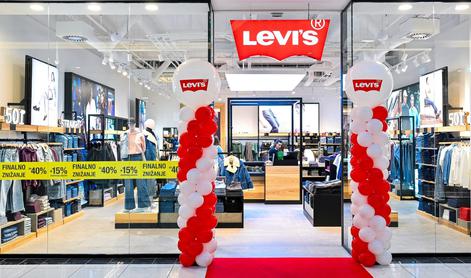 Odprla se je nova, še večja prodajalna Levi’s v Cityparku