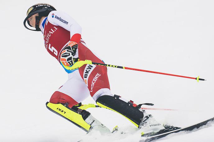 Zlata lisica, slalom, Wendy Holdener | Wendy Holdener se po težkem obdobju vrača na tekme svetovnega pokala. | Foto Grega Valančič/Sportida