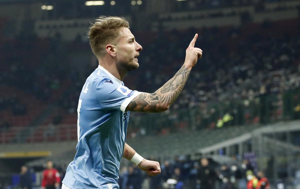 Lazio Ciro Immobile | Ciro Immobile je zadel v 106. minuti. | Foto Reuters