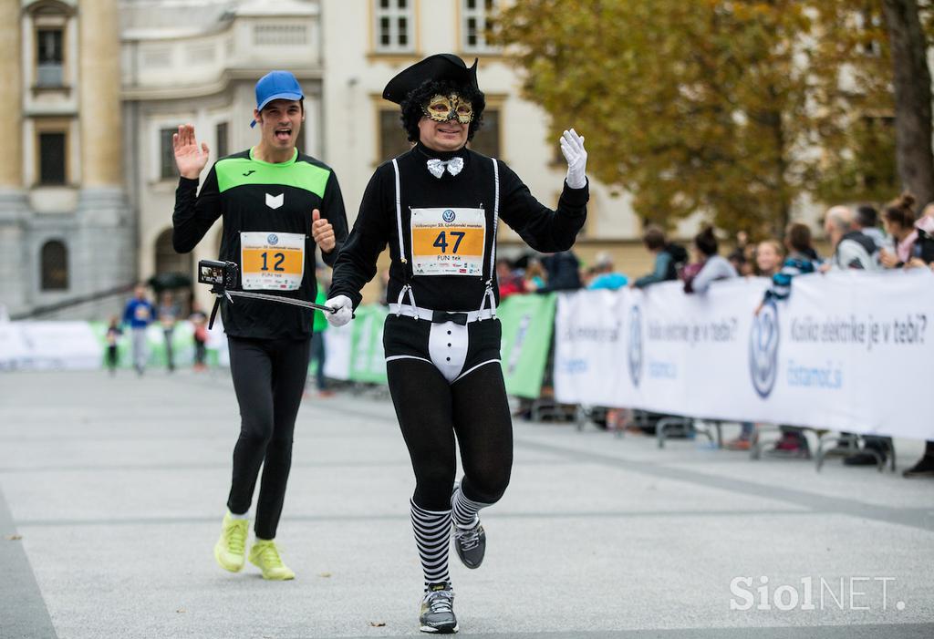 Fun tek, ljubljanski maraton 2018