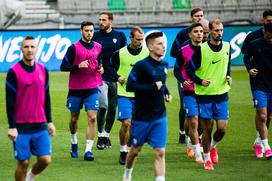 trening slovenske nogometne reprezentance, Stožice, San Marino