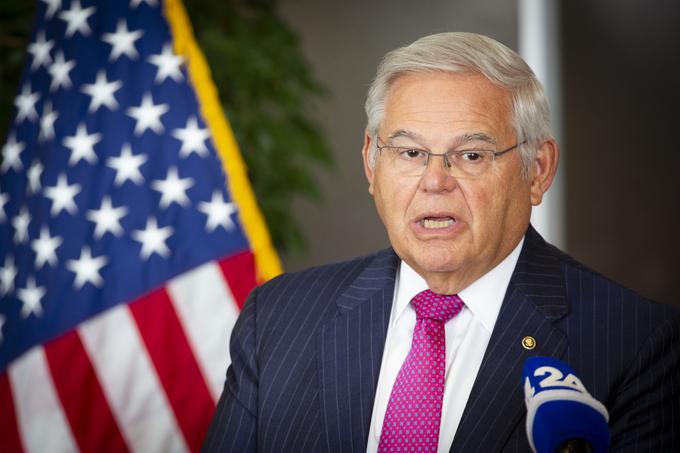 Robert Menendez je spomnil na izjemno solidarnost, da so tudi ukrajinski inženirji kljub temu, da v njihovi državi divja vojna, prišli pomagat Sloveniji.  | Foto: Bojan Puhek