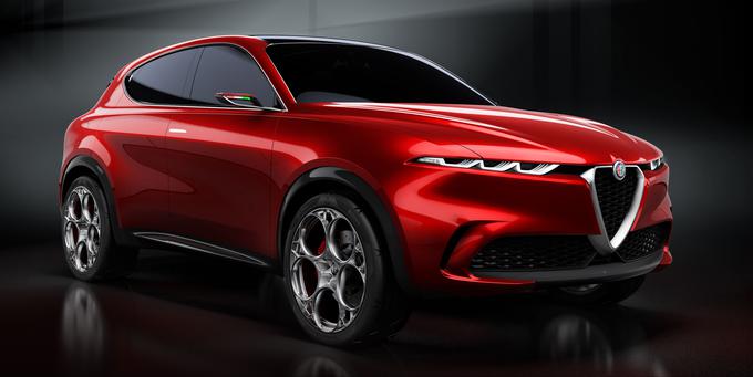 Tonale bo prvi novi model znamke po združitvi, na ceste bo ta manjši SUV zapeljal prihodnje leto. | Foto: Alfa Romeo