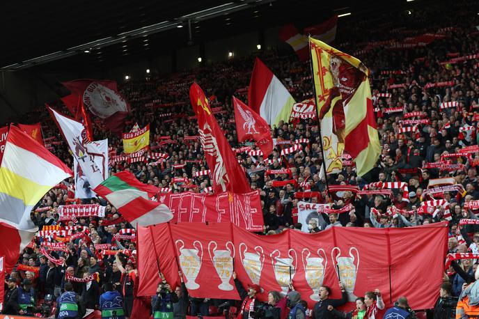 Liverpool navijači Anfield | Navijači Liverpoola so kupili ponarejene vstopnice. | Foto Reuters