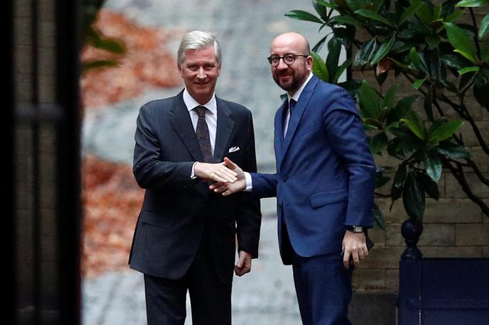 Charles Michel. Belgijski kralj Philippe. | Foto Reuters