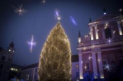 Čarobni utrip praznične Ljubljane (foto in video)