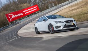 Seat leon ST cupra – nov rekordni podvig v Zelenem peklu