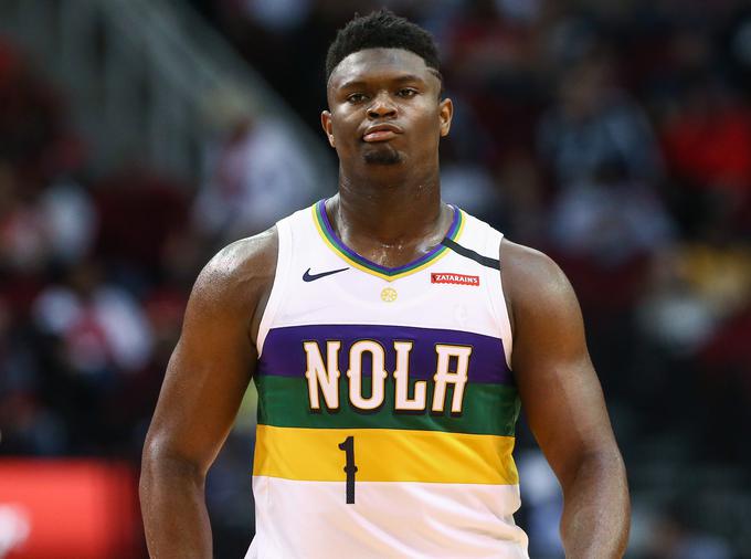 Zion Williamson je na nocojšnji tekmi dosegel 32 točk, kar je njegov nov rekord. | Foto: Reuters