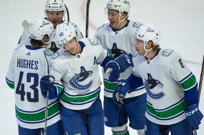 Vancouver Canucks | Vancouver Canucks gostujejo v Madison Square Gardnu. | Foto Reuters